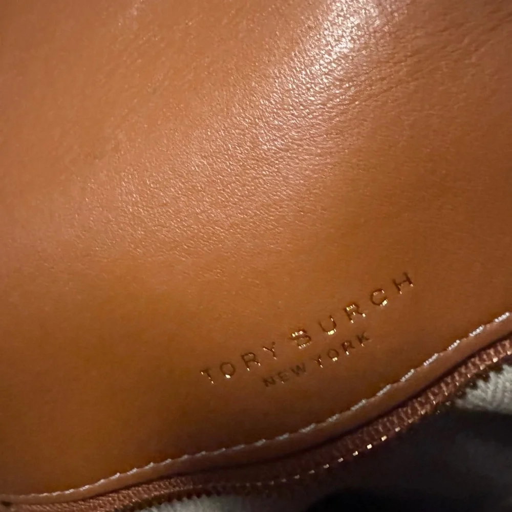 Tory Burch Brown Leather Crossbody Bag - Picture 11 of 12